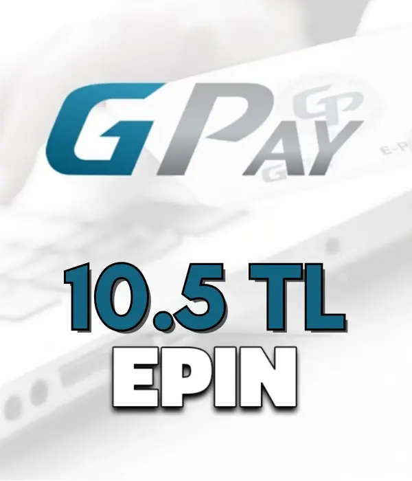 10.5 TL Gpay E-Pin