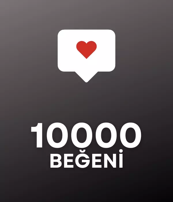 Tiktok 10000 Beğeni