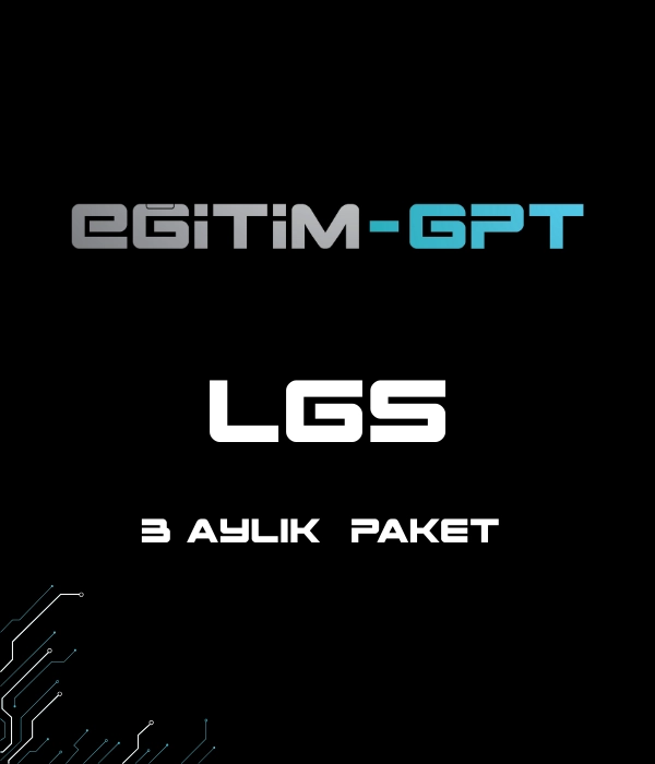EğitimGPT LGS 3 AYLIK PAKET