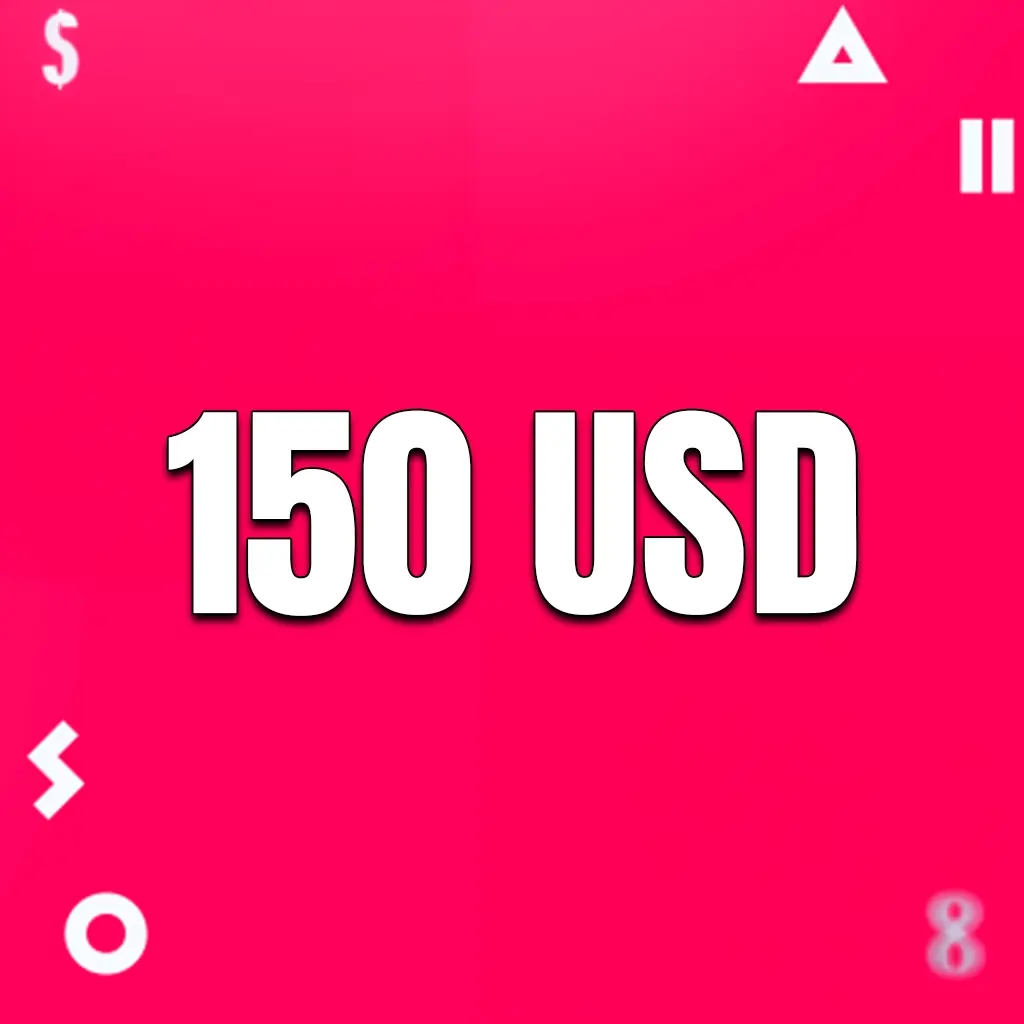 150 USD Xsolla Gold Hediye Kartı