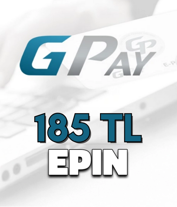 185 TL Gpay E-Pin