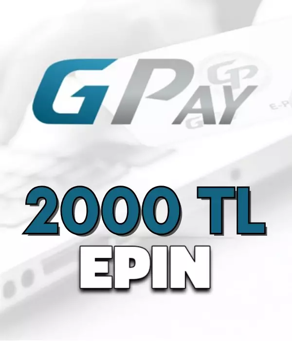 2000 TL Gpay E-Pin