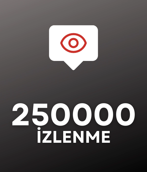 Tiktok 250000 İzlenme