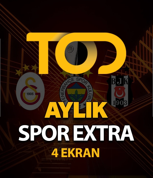 TOD Spor extra + 1 Aylık (4 Ekran)