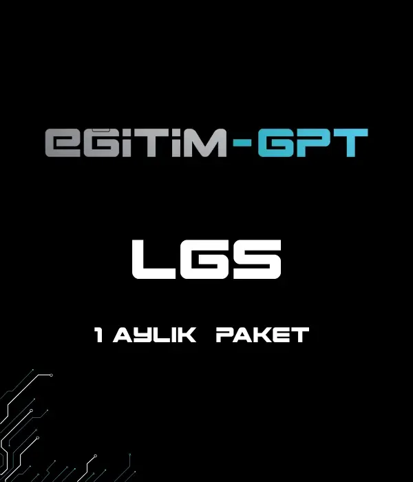 EğitimGPT LGS 1 AYLIK PAKET