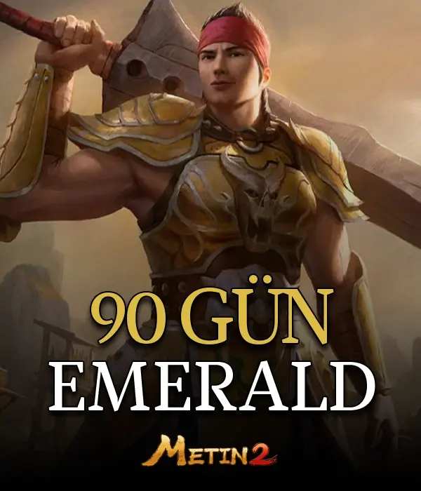 Metin2 EMERALD 90 Gün Oyun Süresi