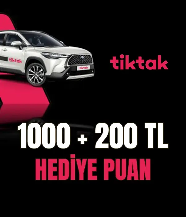 1000+200 TL Hediye Puan
