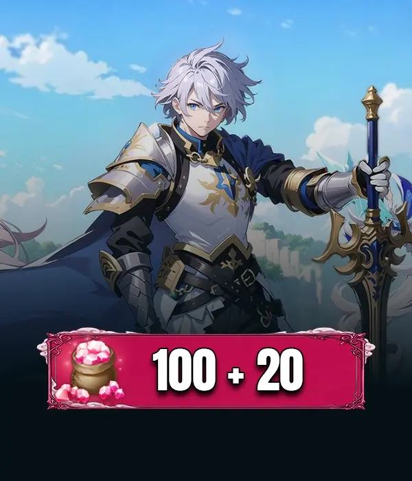 100 Ruby + 20  Ruby
