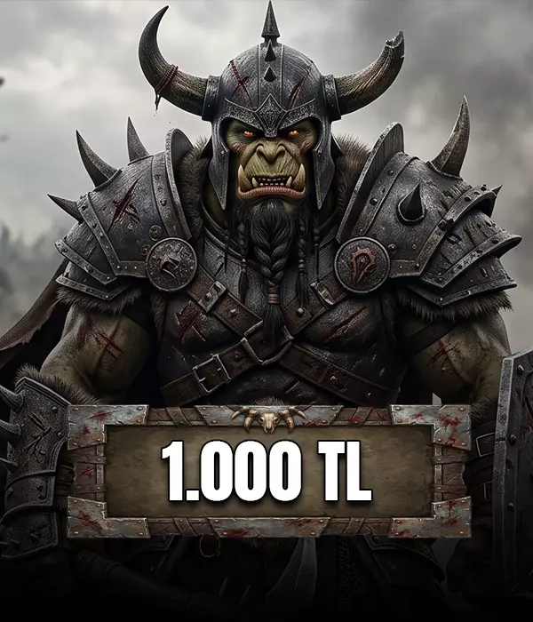1000 TL Bakiye