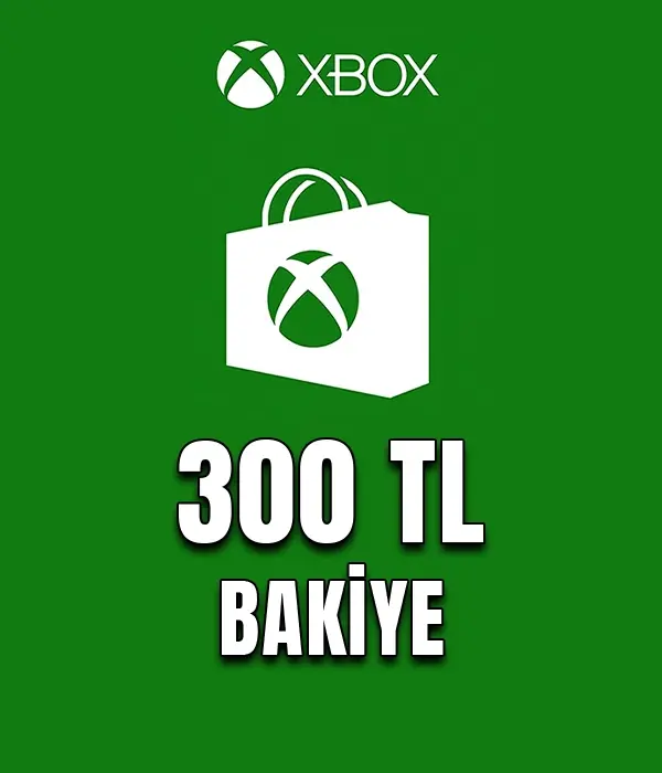 Xbox Live 300 TL Hediye Kartı