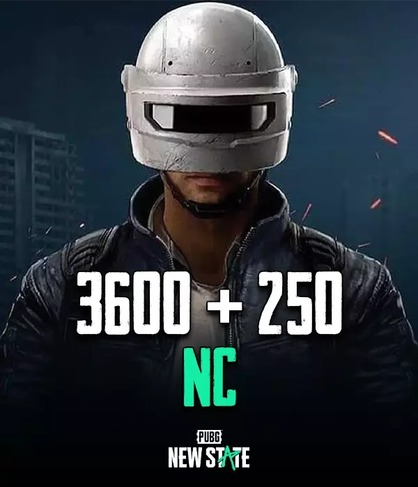 PUBG New State 3600 + 250 NC