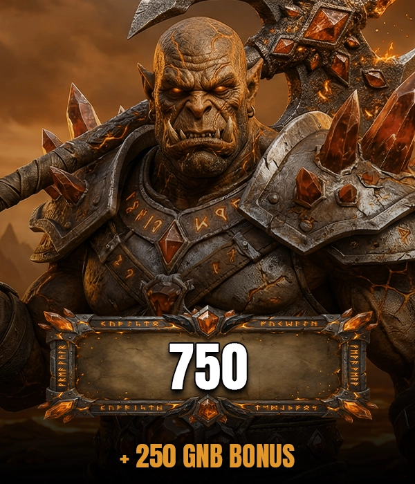 750 GNB + 250 GNB Bonus