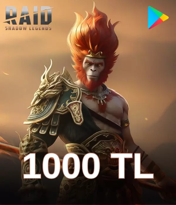 Raid: Shadow Legends 1000TL Google Play