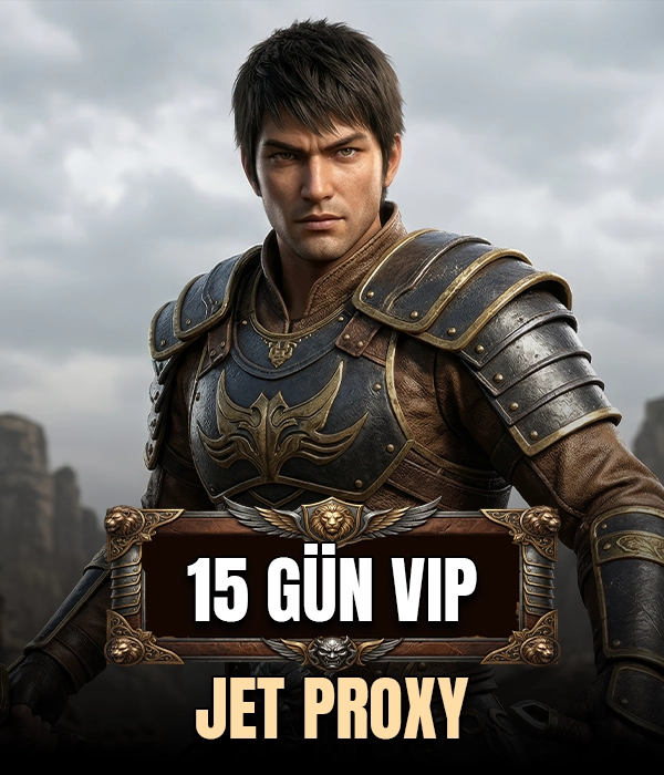 Jet Proxy 15 Gün VIP Server