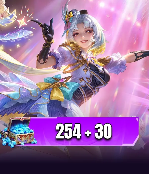 Mobile Legends 254 + 30 Elmas