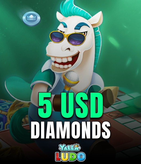 Yalla Ludo - USD 5 Diamonds (INT)