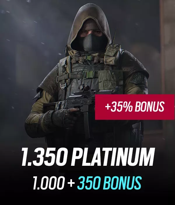 Rainbow Six Mobile 1350 Platinum