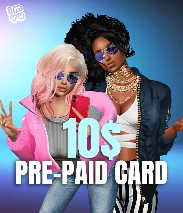 Imvu 10 Dolar Prepaid Card