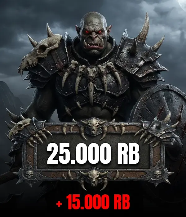 BRETHKO 25000 RB + 15000 RB Bonus