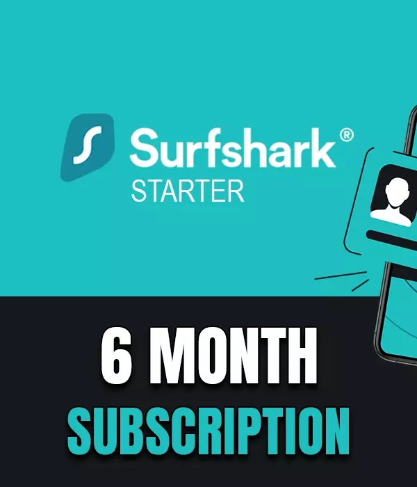 Surfshark Starter - 6 Month Subscription