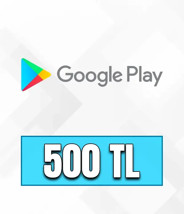 Google Play 500 TL Hediye Kartı