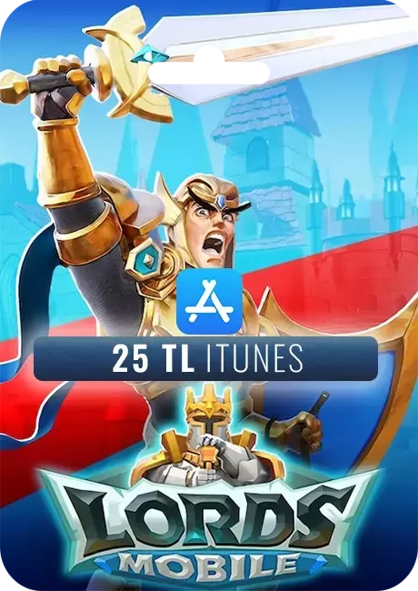 Lords Mobile 25 TL iTunes Card