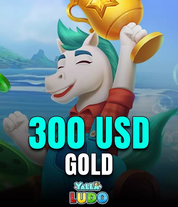 Yalla Ludo - USD 300 Gold (INT)