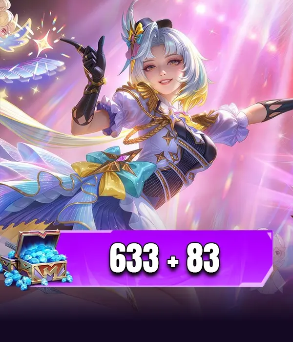 Mobile Legends 633 + 83 Elmas