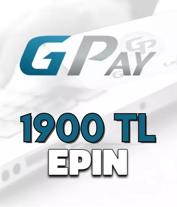 1900 TL Gpay E-Pin
