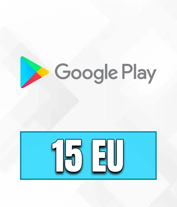 Google Play 15 EURO