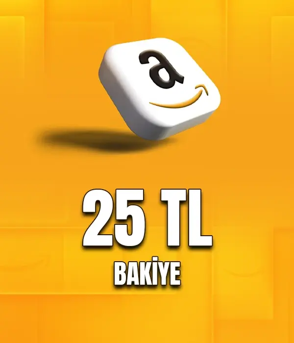 Amazon 25 TL Hediye Kartı