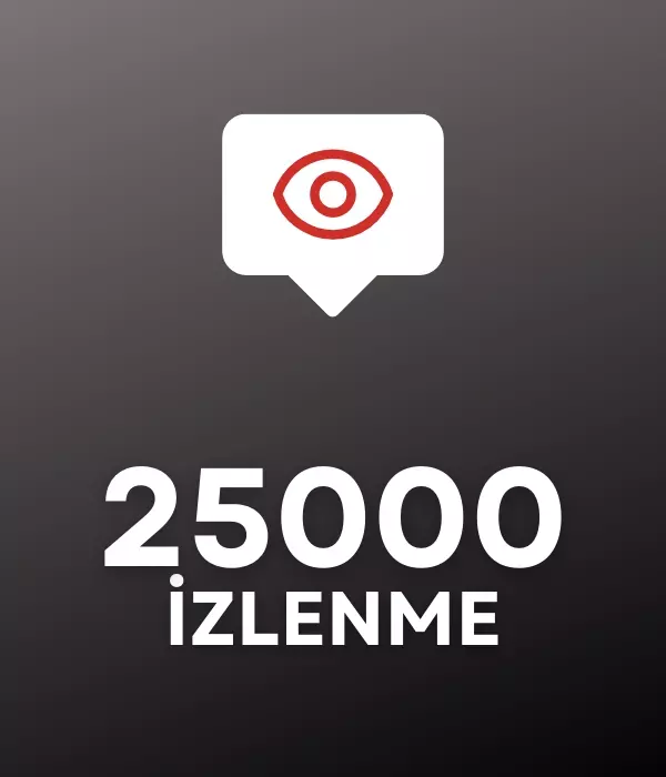 Tiktok 25000 İzlenme
