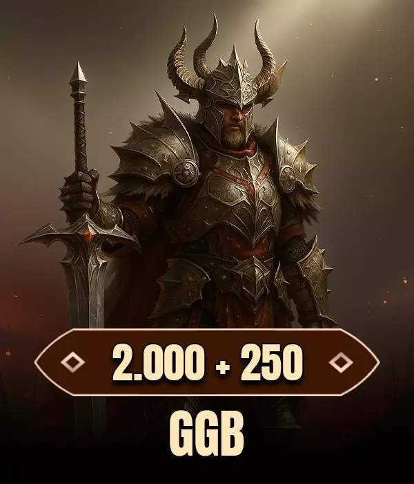 2000 GGB + 250 Bonus GGB
